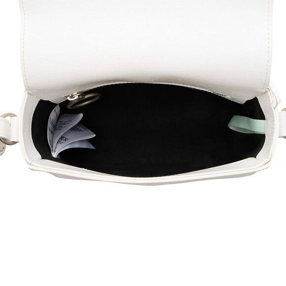 Off-White Leather Binder Clip Shoulder Bag - Picture 6 of 16